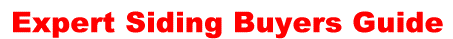 Expert Siding Buyers Guide